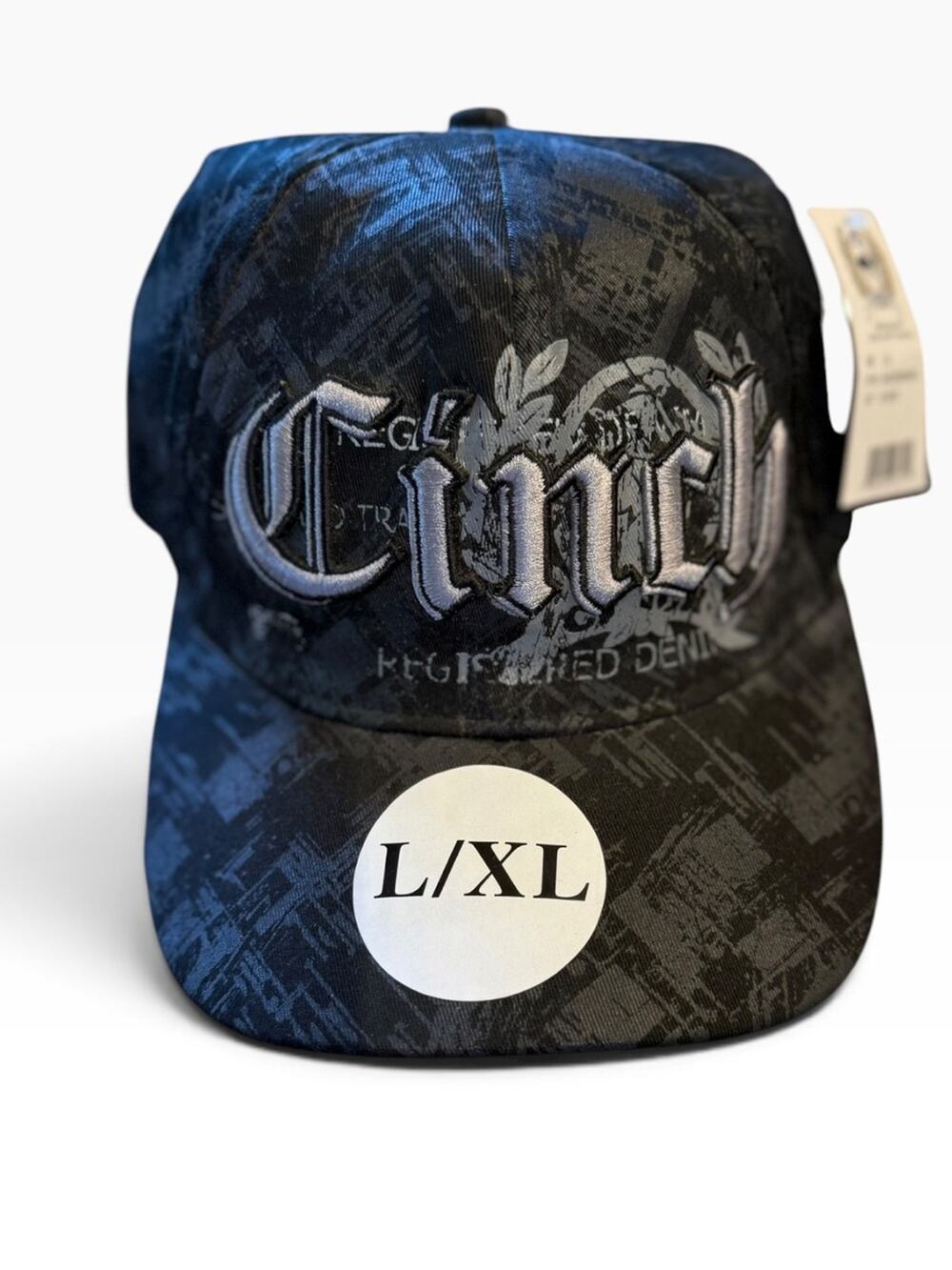 Cinch Black Graphic Logo Adjustable Baseball Cap/Hat New with Tag